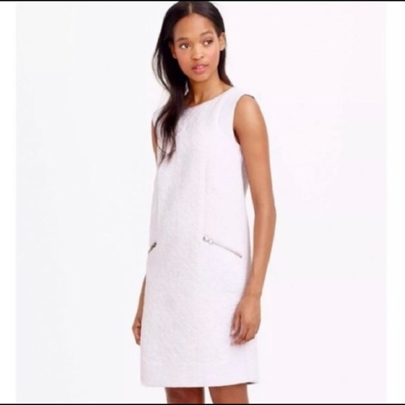 J. Crew Dresses & Skirts - J Crew Jacquard Lilac Shift  wedding, party,  fun Dress